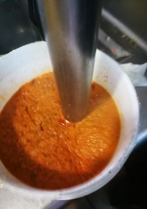 Una foto de Salsa romesco