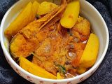 চিতল মাছের পাতলা ঝোল(chital macher jhol recipe in Bengali)