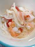 329. Ceviche de camarón (langostino)