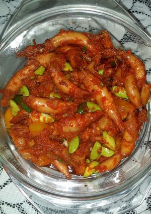 Foto resep Balado CUATE (Cumi Asin Pete)
