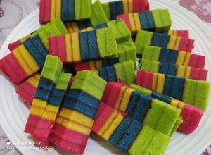 Gambar Kek Lapis Selipar Jepun