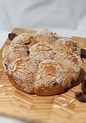Foto resep Roti Kurma Kenari aroma Kopi
