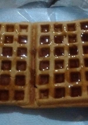 Una foto de Waffles