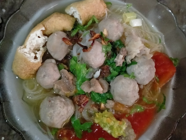 Yuk intip, Resep bikin Bakso sapi kuah bening dijamin menggugah selera