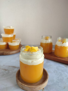 Foto resep Puding mangga vla susu