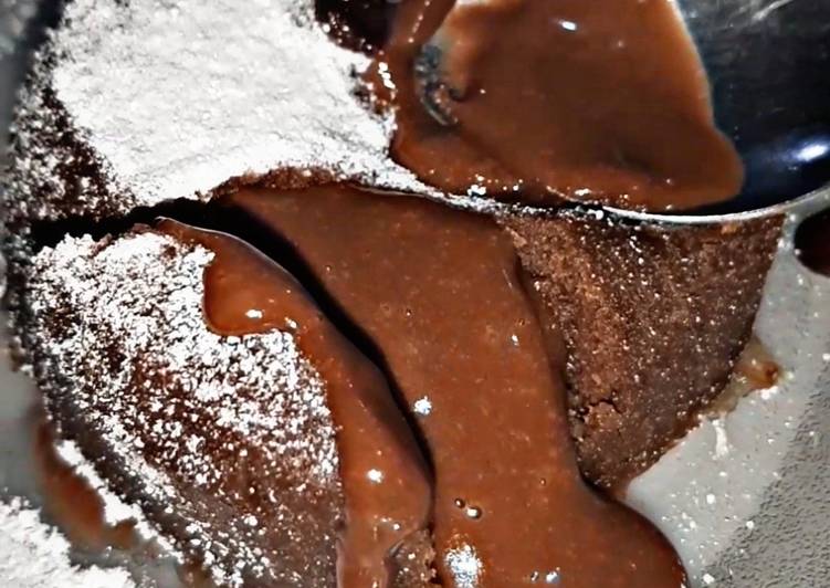 Cara Membuat Lava Cake Milo yang Enak
