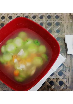 Foto resep Sayur bening gambas