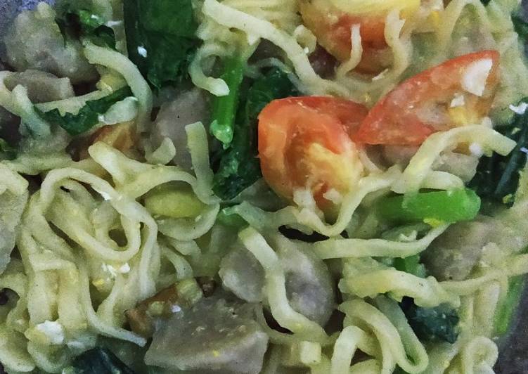 Resep Mie Nyemek ala Embuk Enak