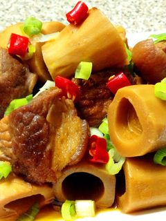 桂竹筍魯肉 的食譜成品照片