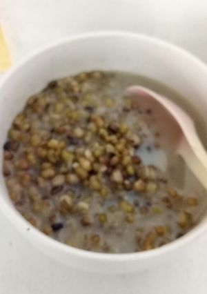 Foto resep Kolak kacang hijau presto