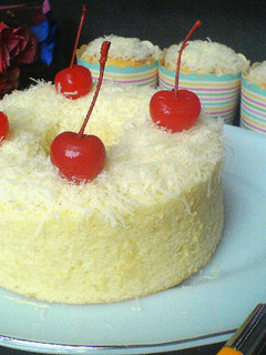 Foto resep Chiffon Cheddar Cheese Cake (Chiffon Cake Putih Telur)