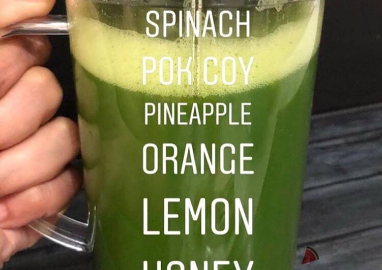 Resep Green Juice #jiorecipe Anti Gagal