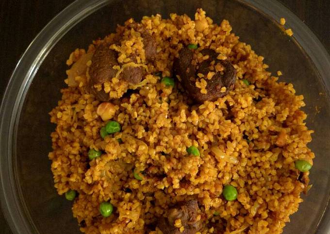 Tunisian Bulgur with Lamb