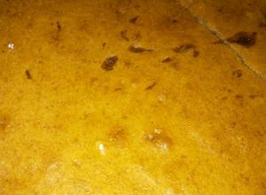 Una foto de Torta de banano con canela en polvo