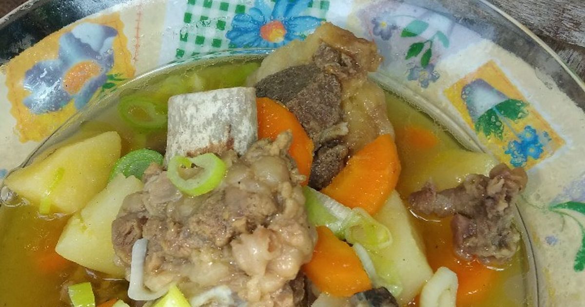 Sapi Rasya Resep Sop Tulangan Sapi oleh Mom's Rasya Kitchen - Cookpad