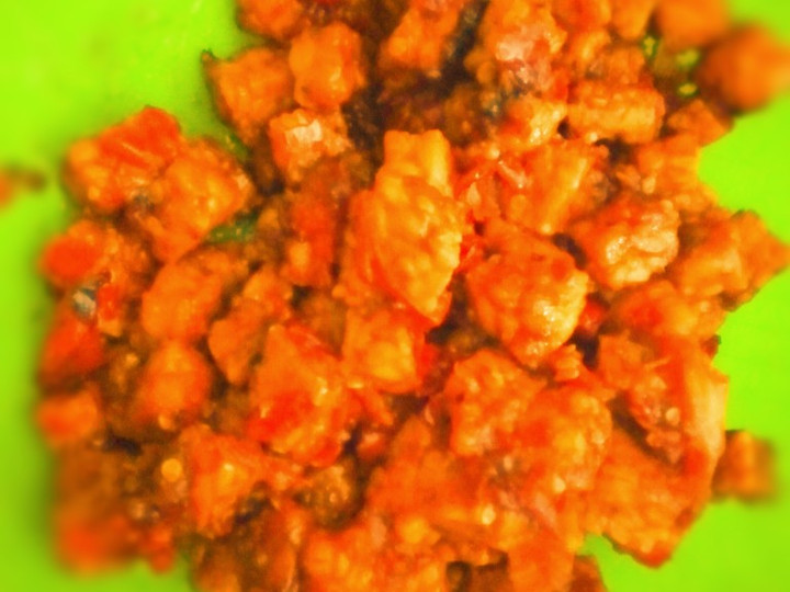 Bagaimana Menyiapkan Tempe oreg sambel jeletot😃, Sempurna