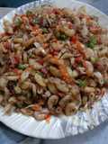 Beef mince macroni