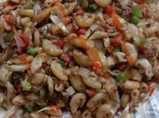 A picture of beef macroni