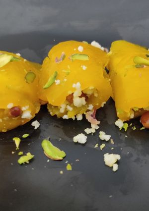 सिल्की ऑरेंज रोल (silky Orange roll recipe in Hindi) रेसिपी मुख्य फोटो