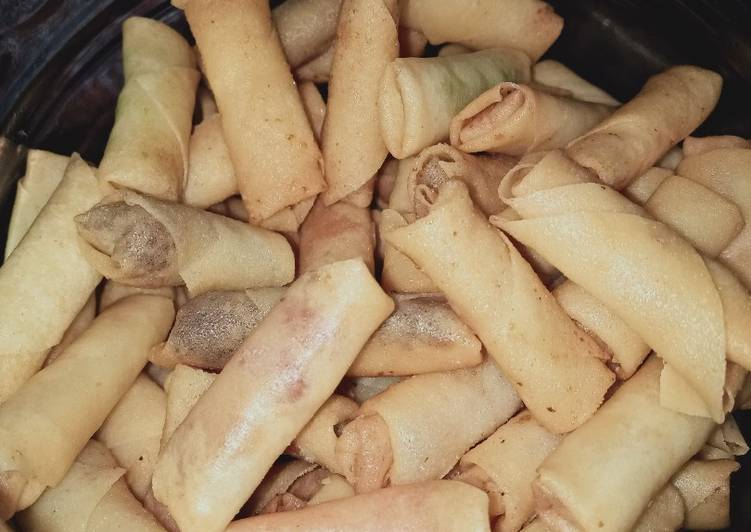 Masakan Unik 45. Lumpia kering renyah Enak Sederhana