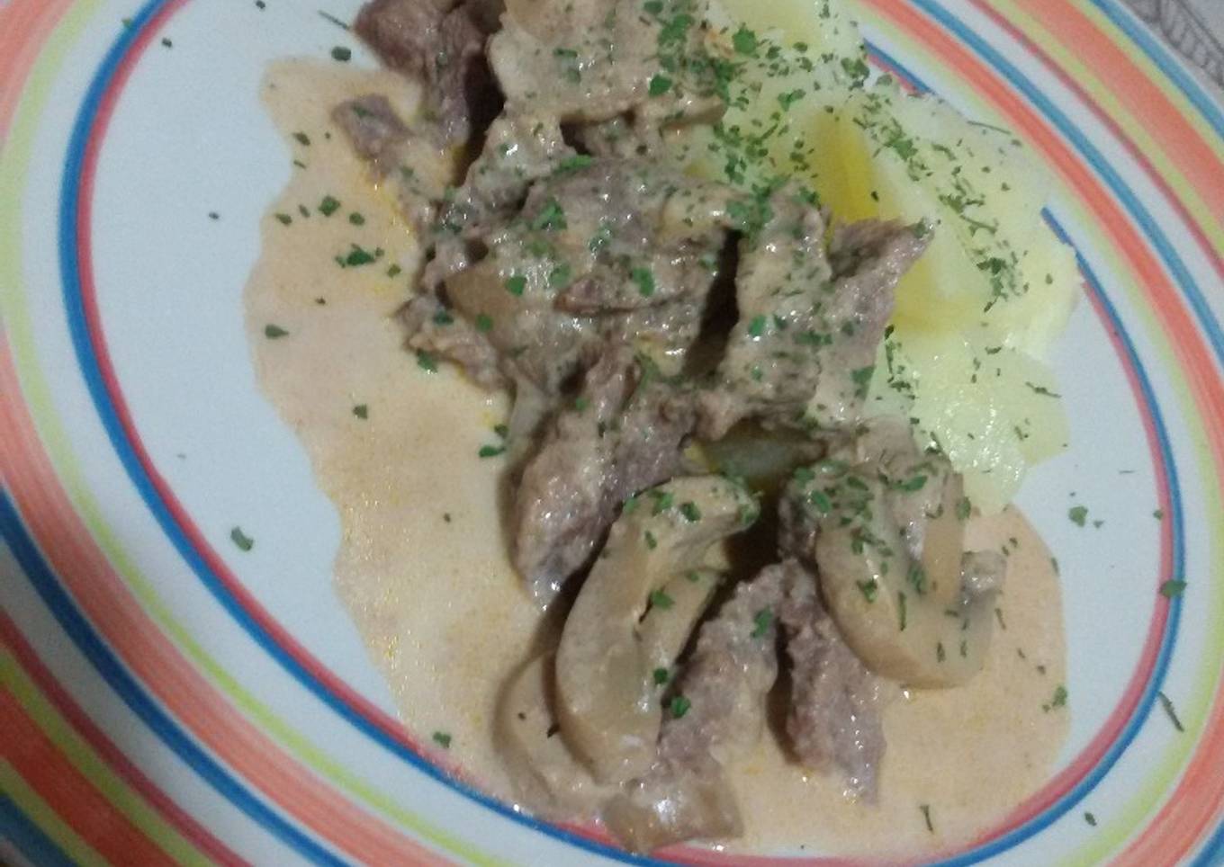 Ternera estilo zurich con thermomix