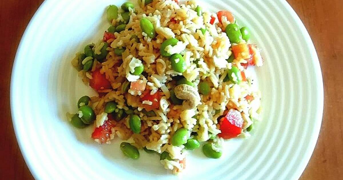 Ensalada de arroz basmati y edamame Receta de  Cookpad