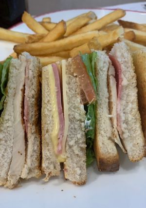 Una foto de Sándwich vips club