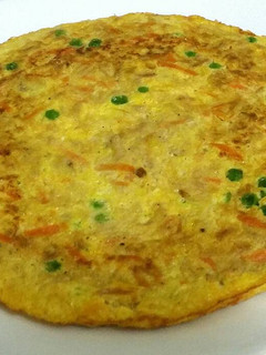 Una foto de Tortilla de atún y zanahoria