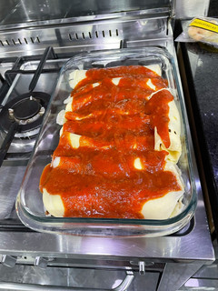 Una foto de Panqueques para canelones sin leche