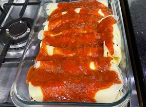 Una foto de Panqueques para canelones sin leche