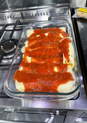 Una foto de Panqueques para canelones sin leche