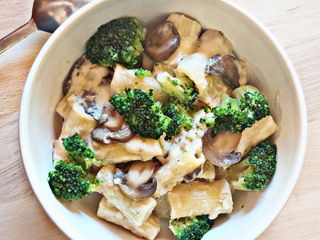Rigatoni champignons brocolis