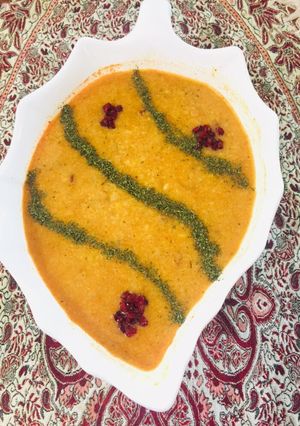 عکسی از دستور سوپ برنج