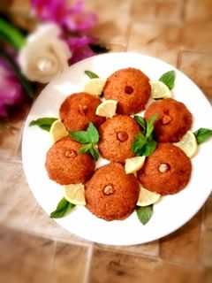 صورة لوصفة أقراص الكبة بالفرن🦋