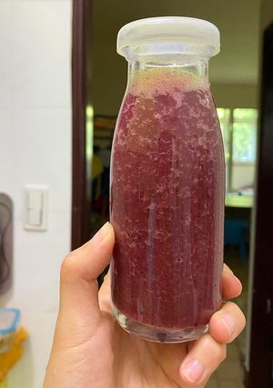 酒紅色拿鐵 的食譜成品照片