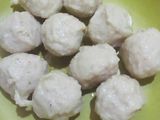 Bakso Ayam Bantingan (no msg, no pengembang, no pengenyal)