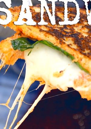 Una foto de Sándwich pizza