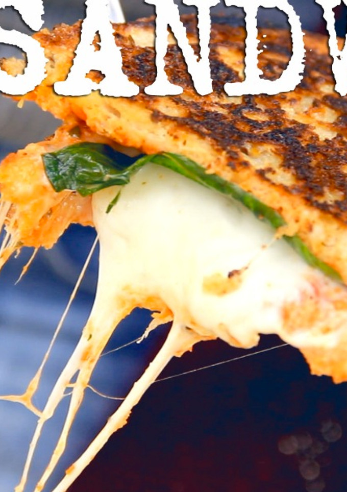 Una foto de Sándwich pizza