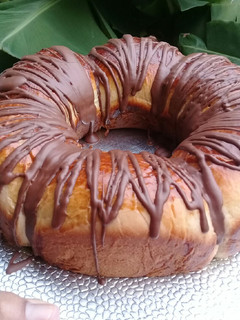 Una foto de Rosca de Pascua con relleno