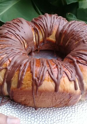 Una foto de Rosca de Pascua con relleno