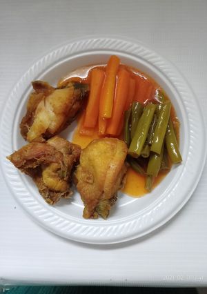Foto resep Ayam goreng asam manis