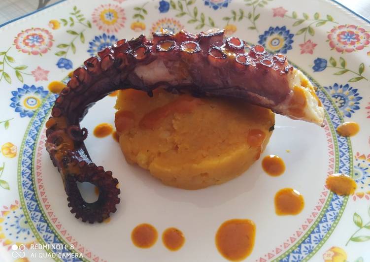 Pulpo con Ajada Gallega
