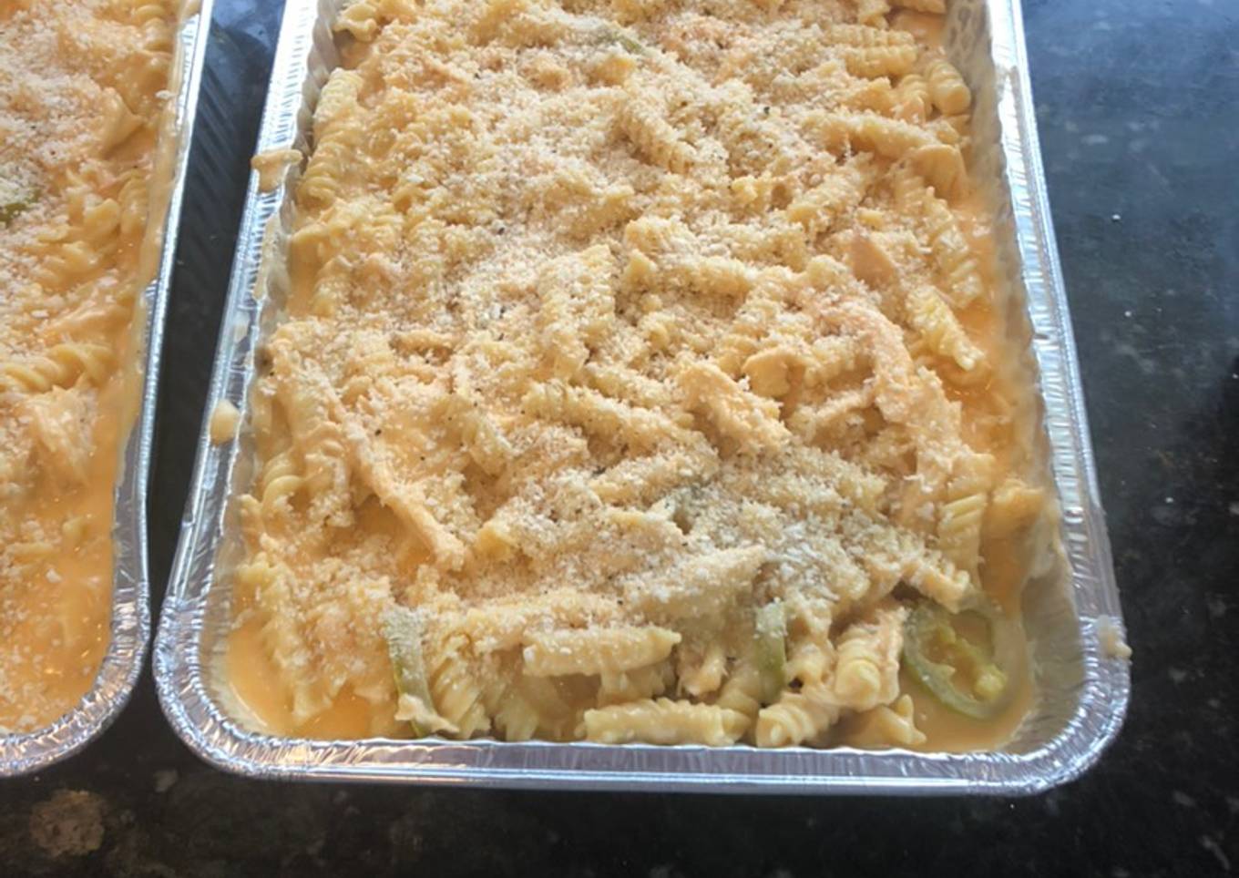 Buffalo Chicken Jalapeño Macaroni and Cheese