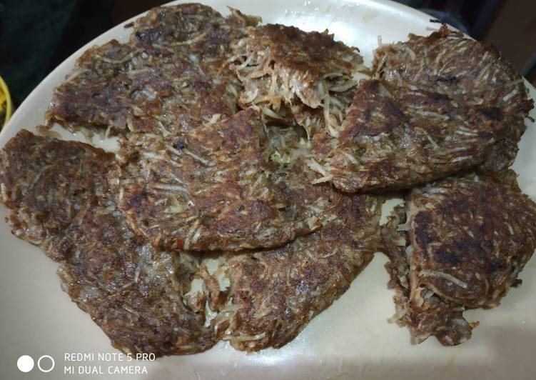 Recipe of Ultimate Kuttu and singhara flour tikkuoa