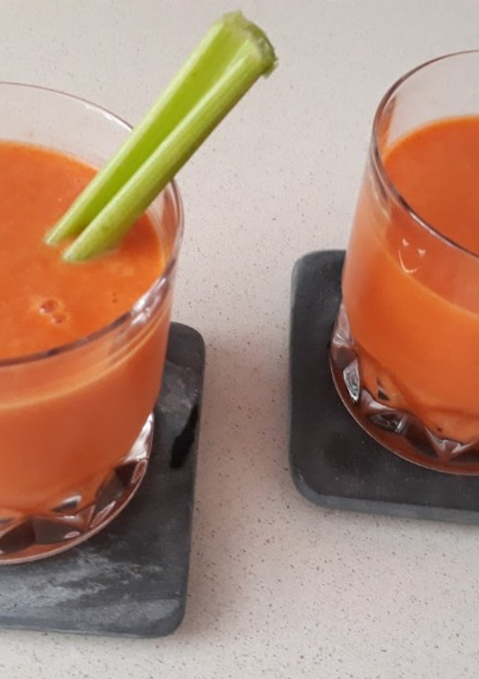 Una foto de Gazpacho de sandía
