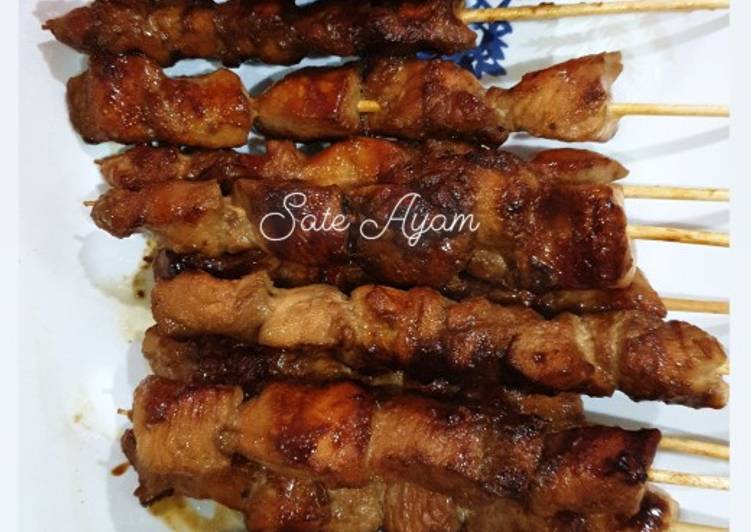 Sate Ayam Manis Simpel