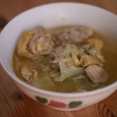 Sesame Oil Chicken Stew 麻油鸡 A picture of Sesame Oil Chicken Stew 麻油鸡.