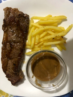 Foto resep Sirloin Steak with Mushroom Sauce