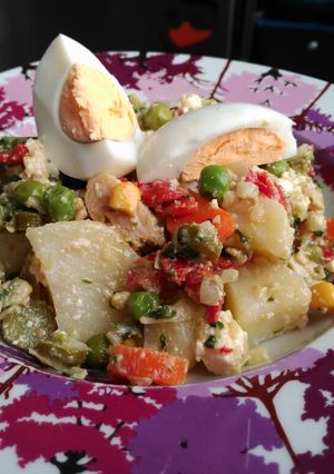 Foto principal de Ensalada campera al pesto