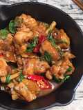 Irresistible Taiwanese Three Cup Chicken